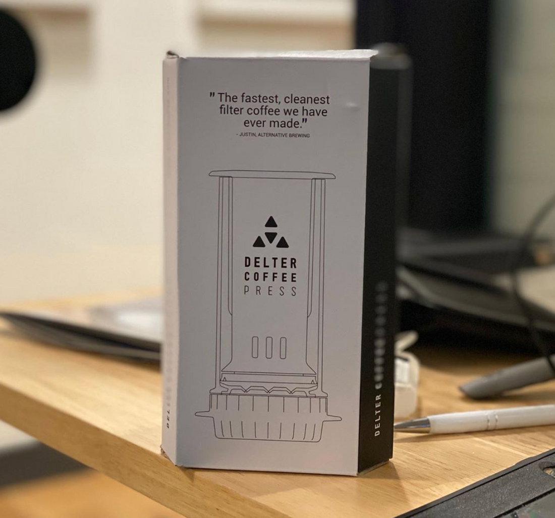 Delter Coffee Press + Free 200g Coffee