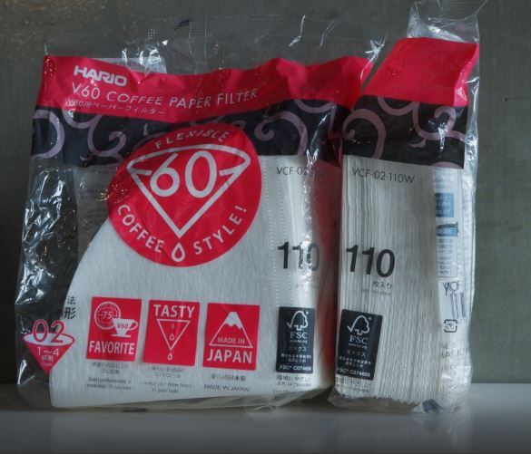 V60 Paper Filter 02 W 110 sheets